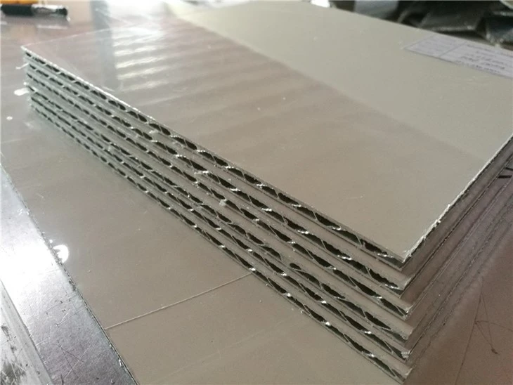 corrugated aluminum composite panel